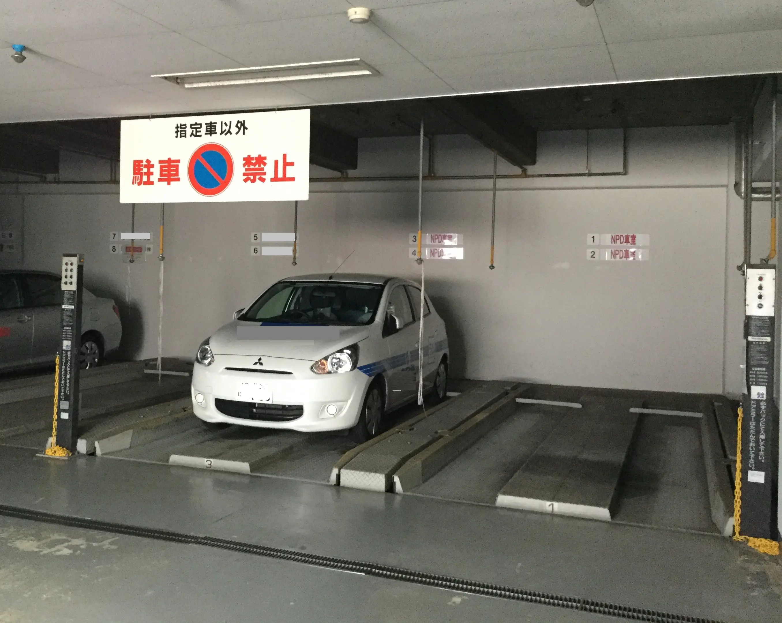 ★手数料０円★名駅南１丁目18(屋内) 月極駐車場